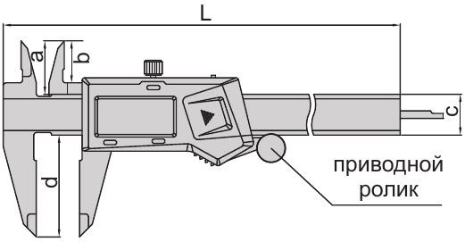 Водонепроницаемый цифровой штангенциркуль INSIZE 1118